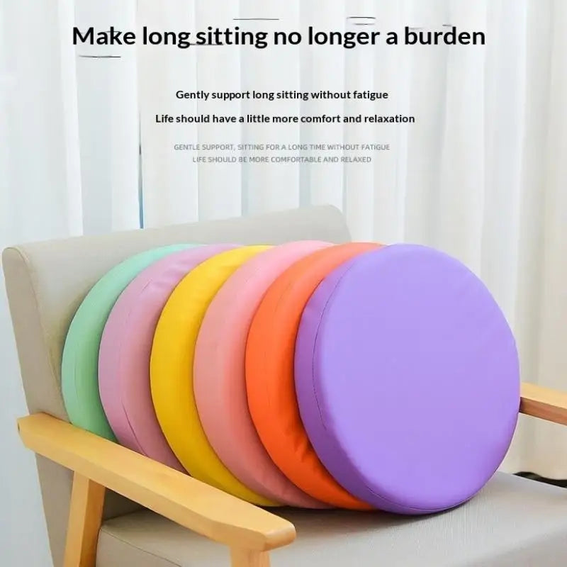 Comfortable Thicken Chair Cushions Waterproof Leather Memory Foam Qme
