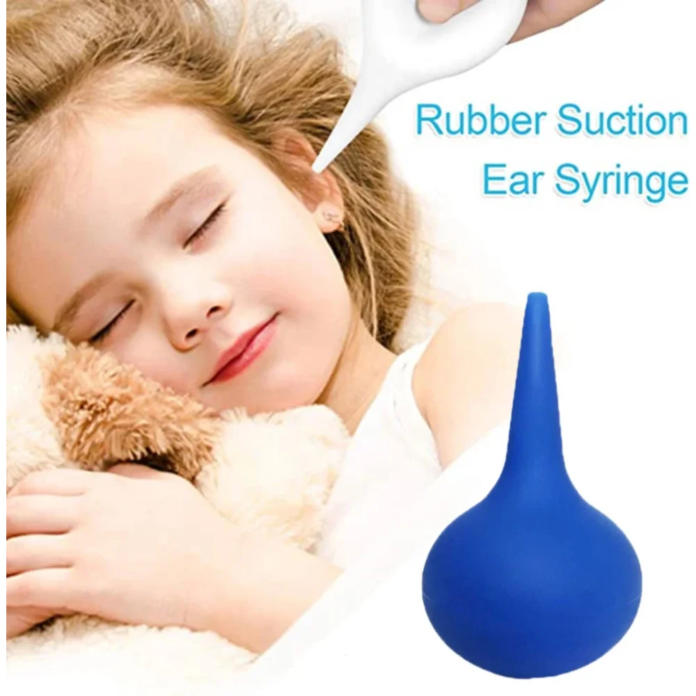 Ear Wax Removal Irrigation Cleaning Syringe Bulb Air Blower Pump Dust Qme