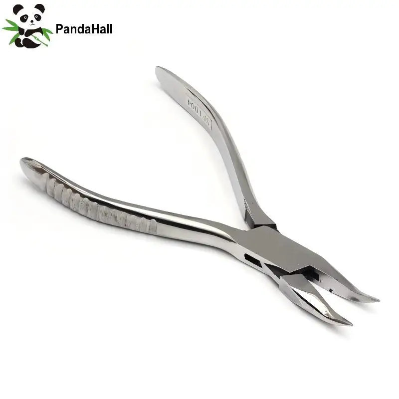 Steel Bent Nose Plier Jewelry Making Tools 155x51x10mm Qme Default Title