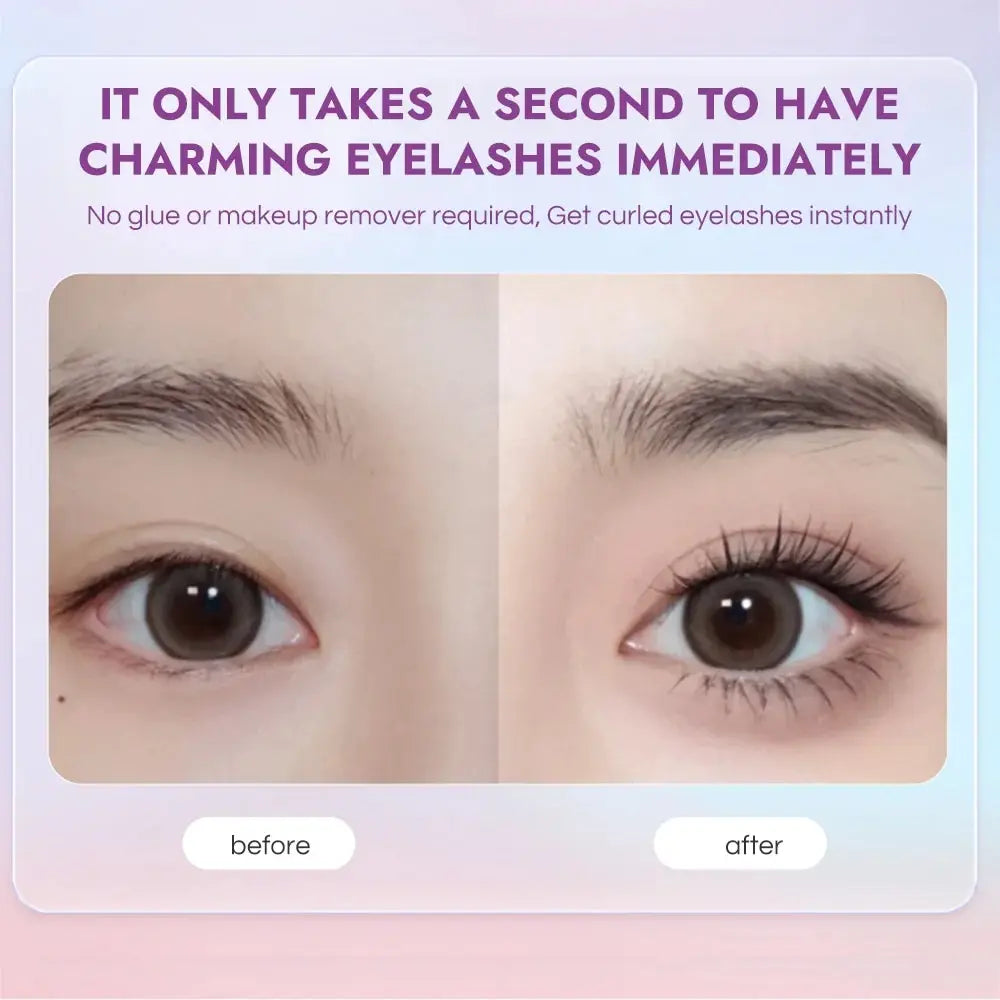 EYELASH No Glue Needed Self Adhesive Cluster Lash Diy Lashes Qme