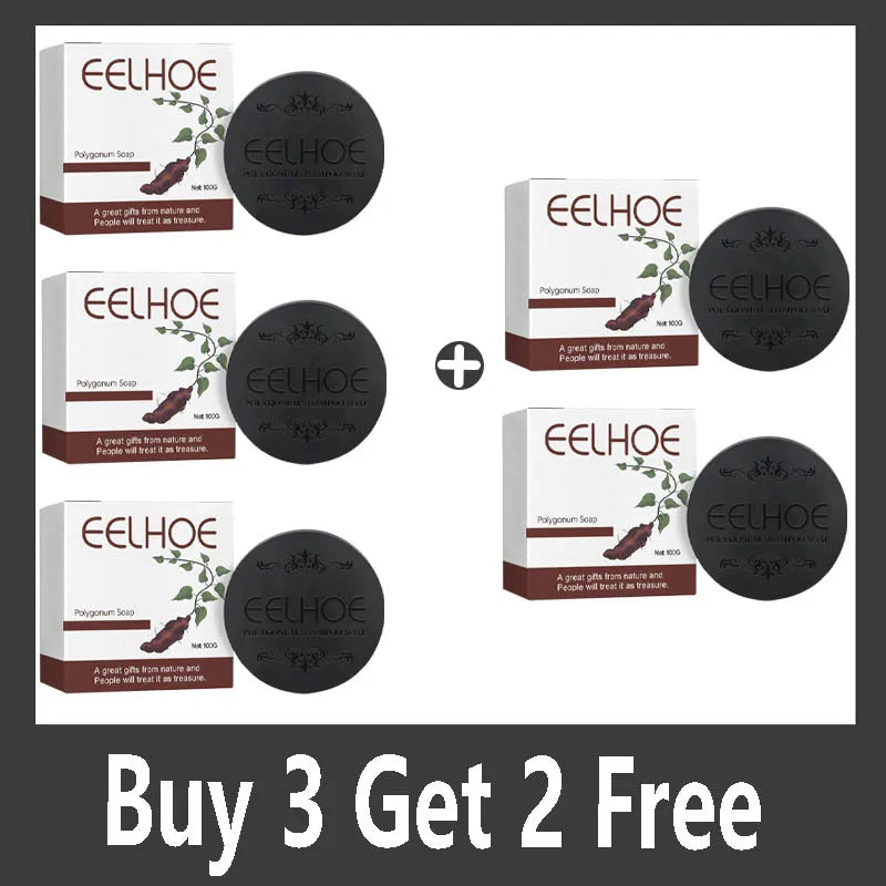 Polygonum multiflorum Thunb Super Soap Shampoo Cold Process Soap Shampoo Bar Pure Plant Shampoo Hair Treatment Qme Buy 3 Get 2 Free