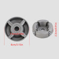 Universal Aluminum Alloy Lawn Mower Head Replacement Nylon Steel Qme Onesize
