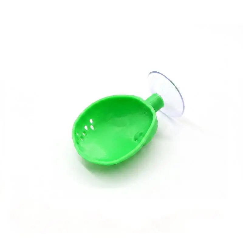 Colorful Shell Shaped Betta Feeding Dish Hiding House Breeding Nest With Strong Suction Cup Fish Tank Landscape Decoration Qme B