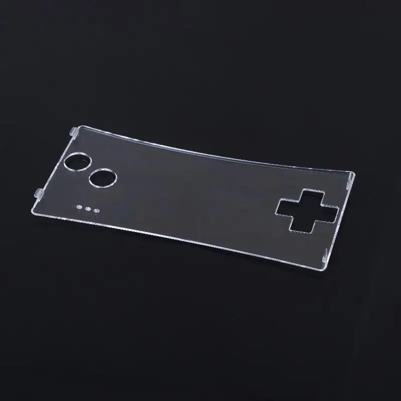 Gameboy Micro Transparent Clear Front Faceplate Cover GBM System Qme