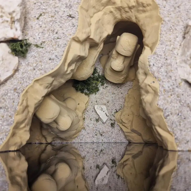 3D Printed Shelter Hide Houses Breeding Hideout Ornaments Aquarium Qme