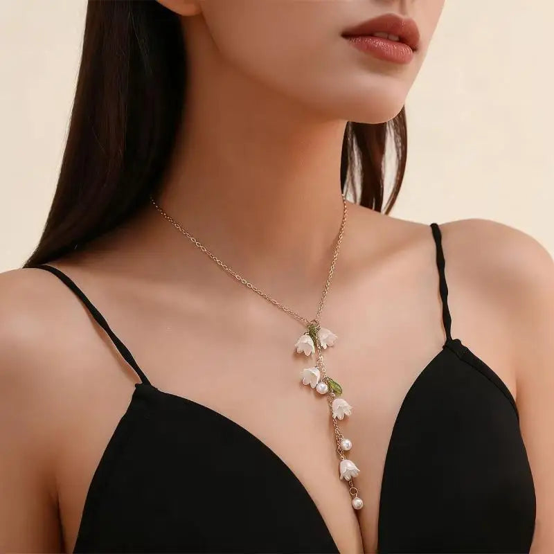 2026 Waterproof Women's Fashion Jewelry Set Durable Ear Cuffs Bracelets Long Earrings for Outdoor Activities Qme