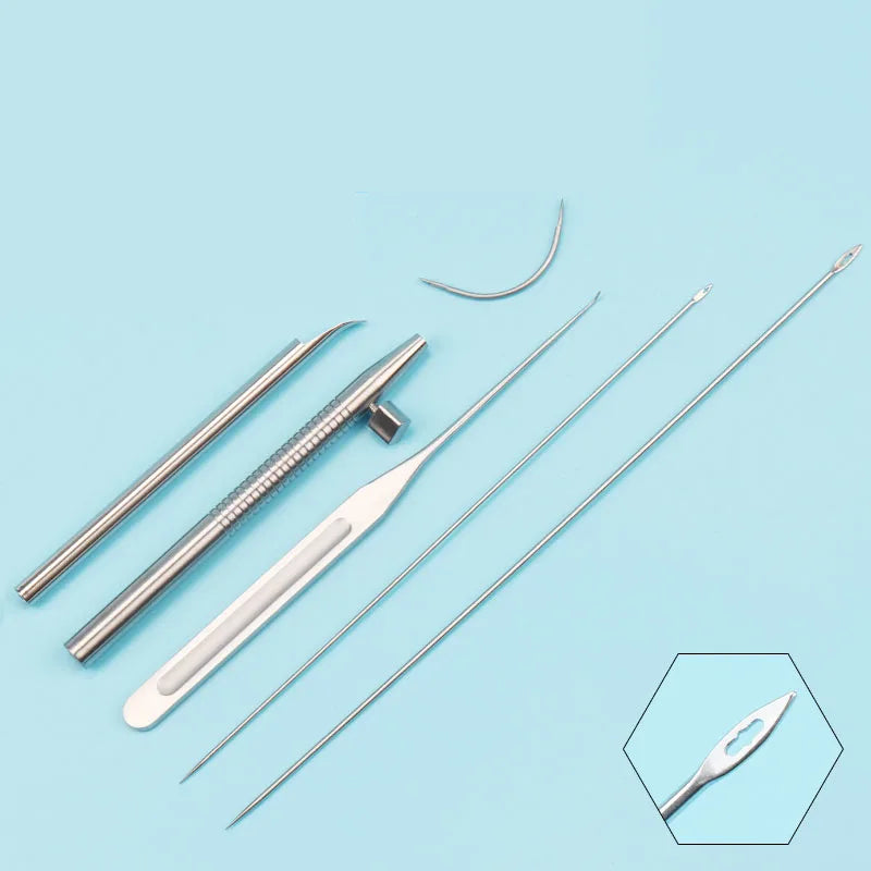 Facial Thread Carving Large V Buried Broken Skin Needle Tissue Qme