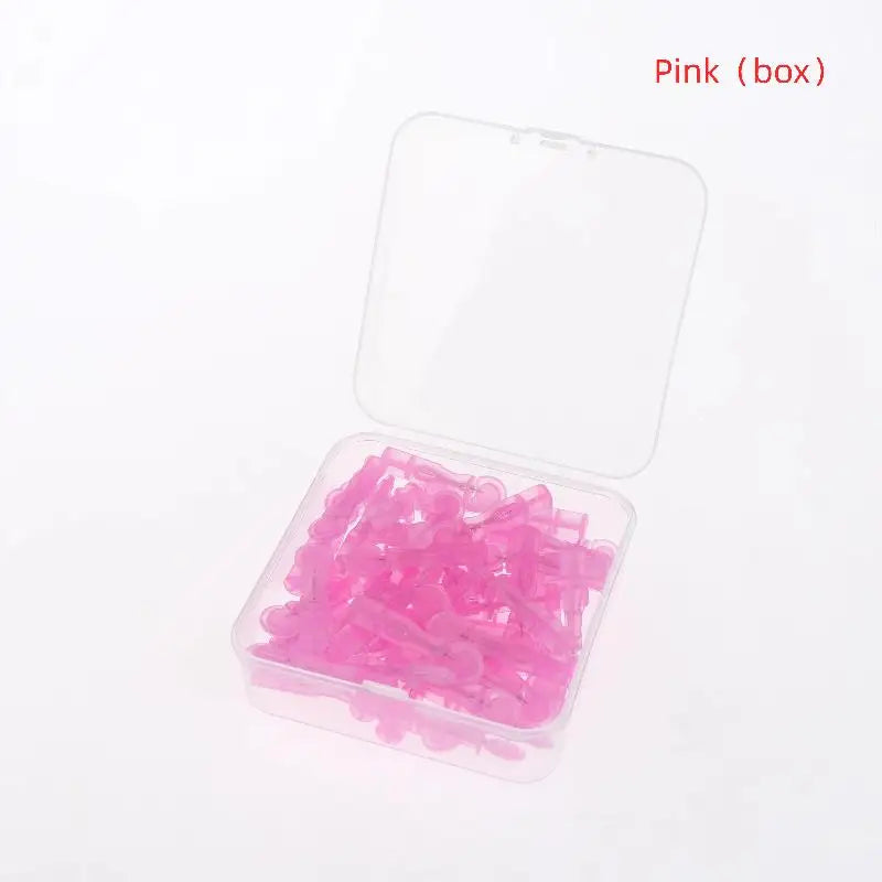 Disposable Blackhead Remover Acne Needles Tool Removal Facial Qme Box Pink