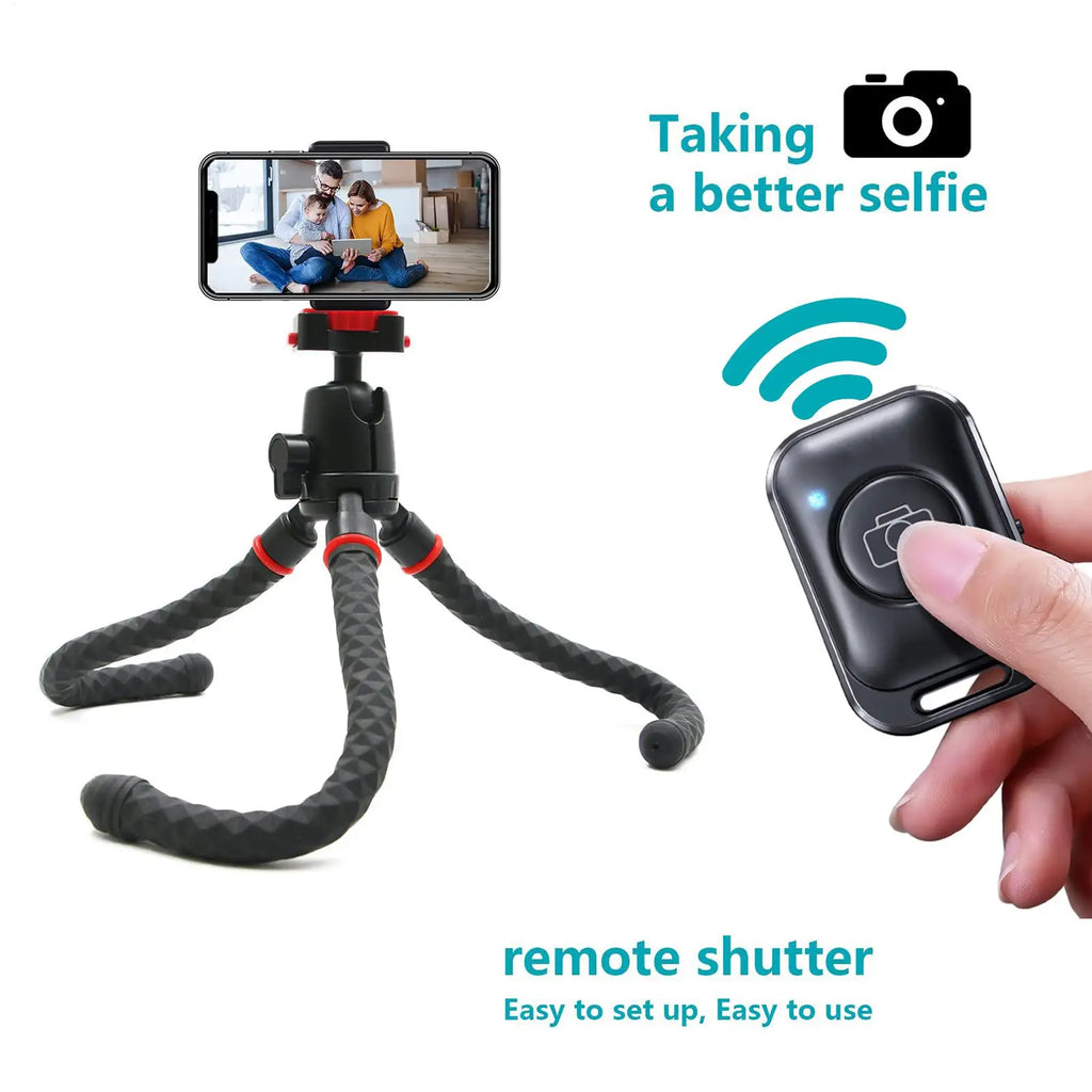 Remote Phone Camera Selfie Button Clicker Wireless Shutter Smartphones Qme