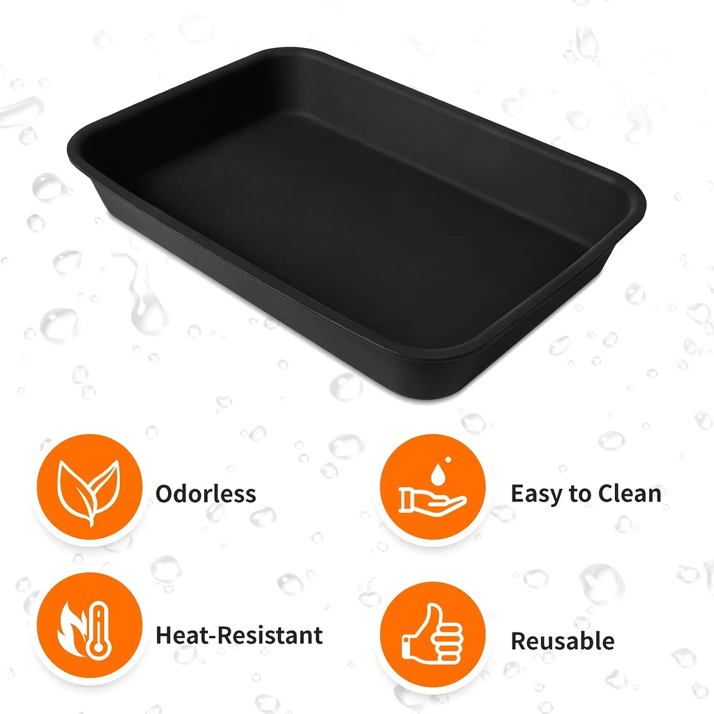 Silicone Drip Tray Liners Compatible Ninja OG701 Outdoor 7-in-1 Grill Qme