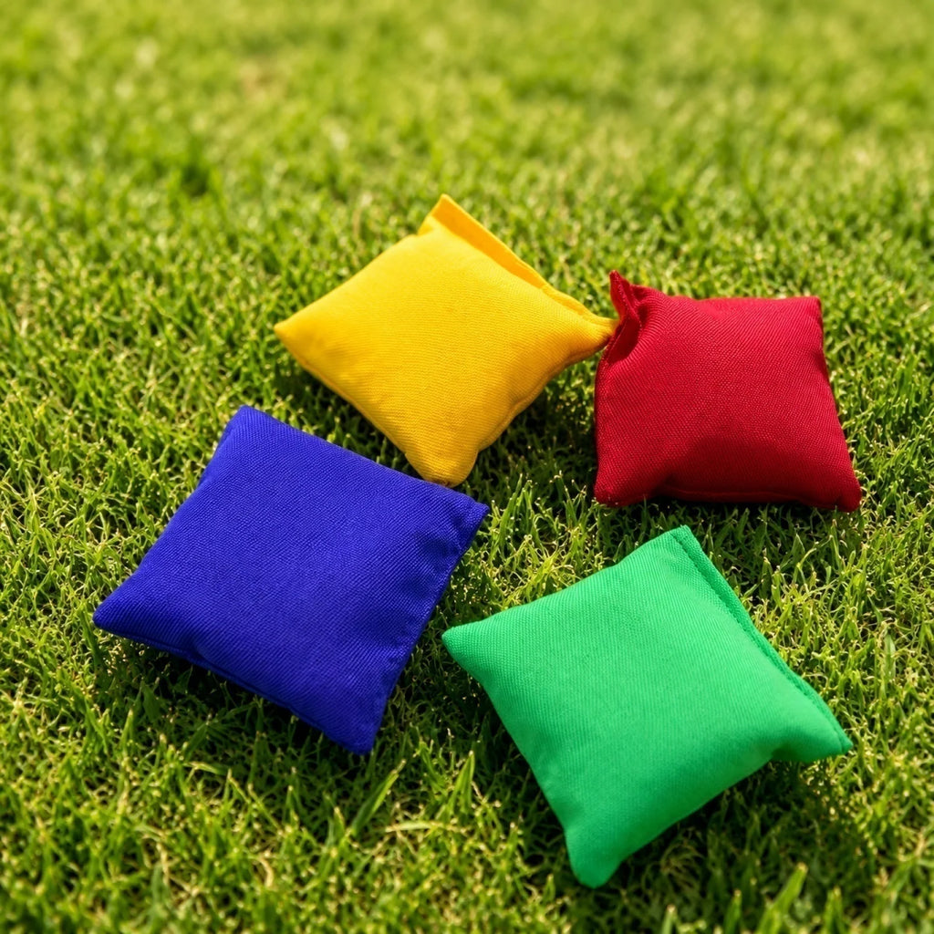 1Pc Random Color Mini Bean Bags Colorful Portable Cloth Sandbag Toss Toy for Kids and Adult Interactive Plaything Fun Game Prop Qme