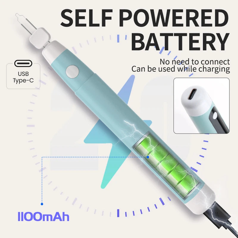 Handheld Soldering Wax Pen Beading Quick Wire Burning Heat Jewelry Qme