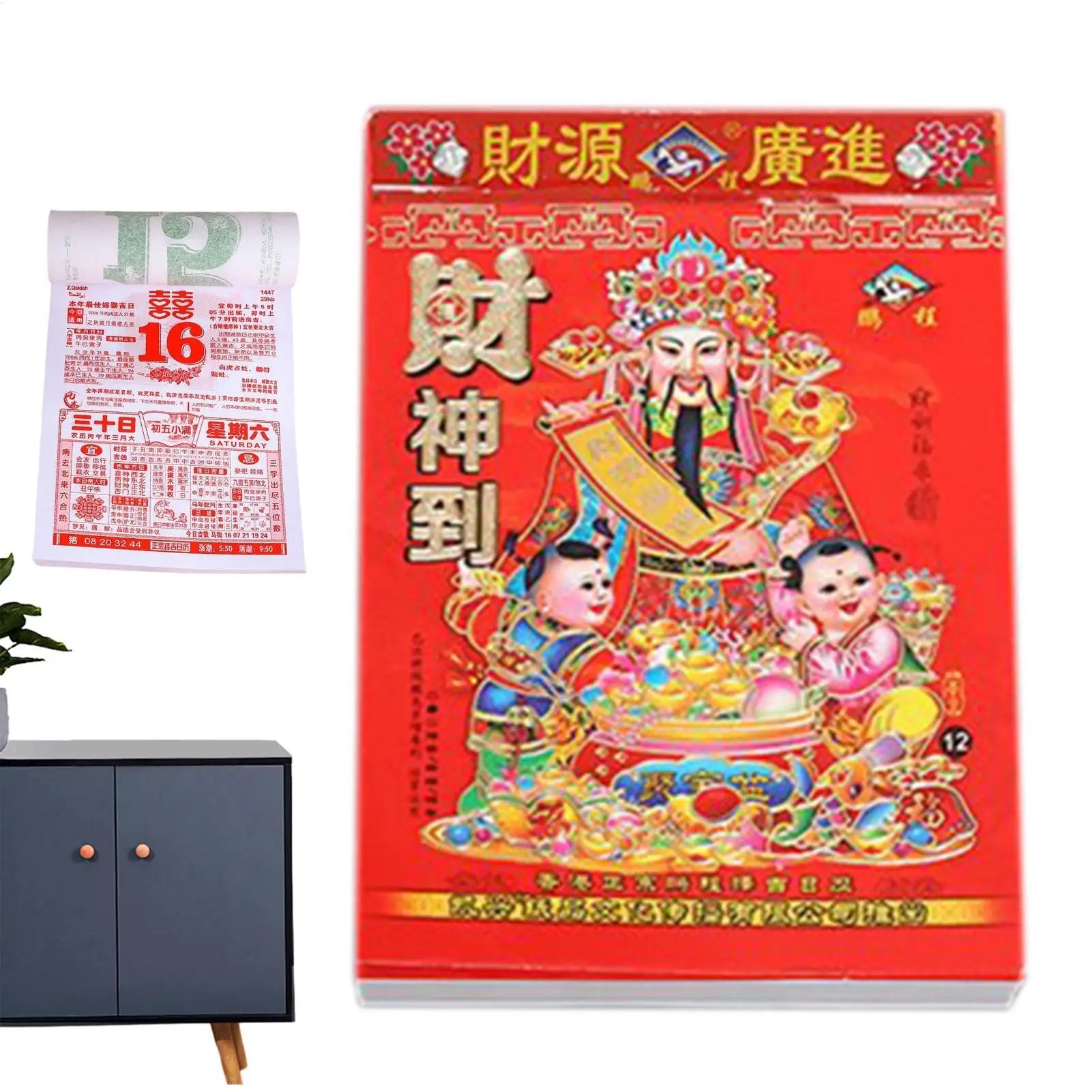 2026 Wall Calendar Tear Off Horse Planner Year of the Horse Desktop Calendar for Scheduling Planning Appointment Spring Festival Qme