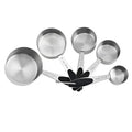 Stainless Steel Measuring Cups Spoons Kitchen Accessories Baking Cake Qme B
