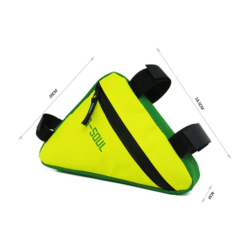 Bike Triangle Tool Bag Upper Pipe Crossbeam Bicycle Front Frame Qme