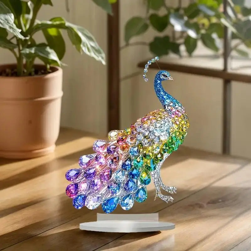 2D Acrylic Ballerina Dance Pendant Sparkling Ballerina Christmas Ornament Table Wreath Holiday Decoration Qme A2
