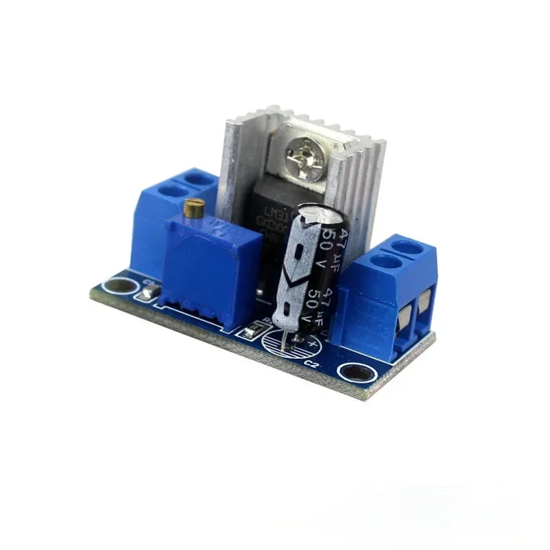 LM317 DC-DC Converter Buck Step Down Circuit Board Module Linear Regulator LM317 Adjustable Voltage Regulator Power Supply Qme