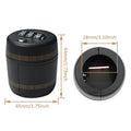 NEW Wine Lock Cap Wine & Liquor Bottle Top Stopper Lock Bottle Stopper For Wine & Liquor Bottle Whiskey Bottle Mouth Qme Black