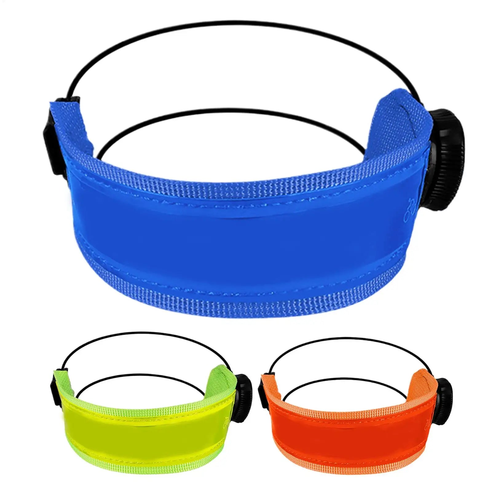 1PC Bike Pants Leg Strap Reflective Bicycle Trousers Band Bike Trousers Strap For Cyclists Bikers Hikers Women Men Daily Commute Qme