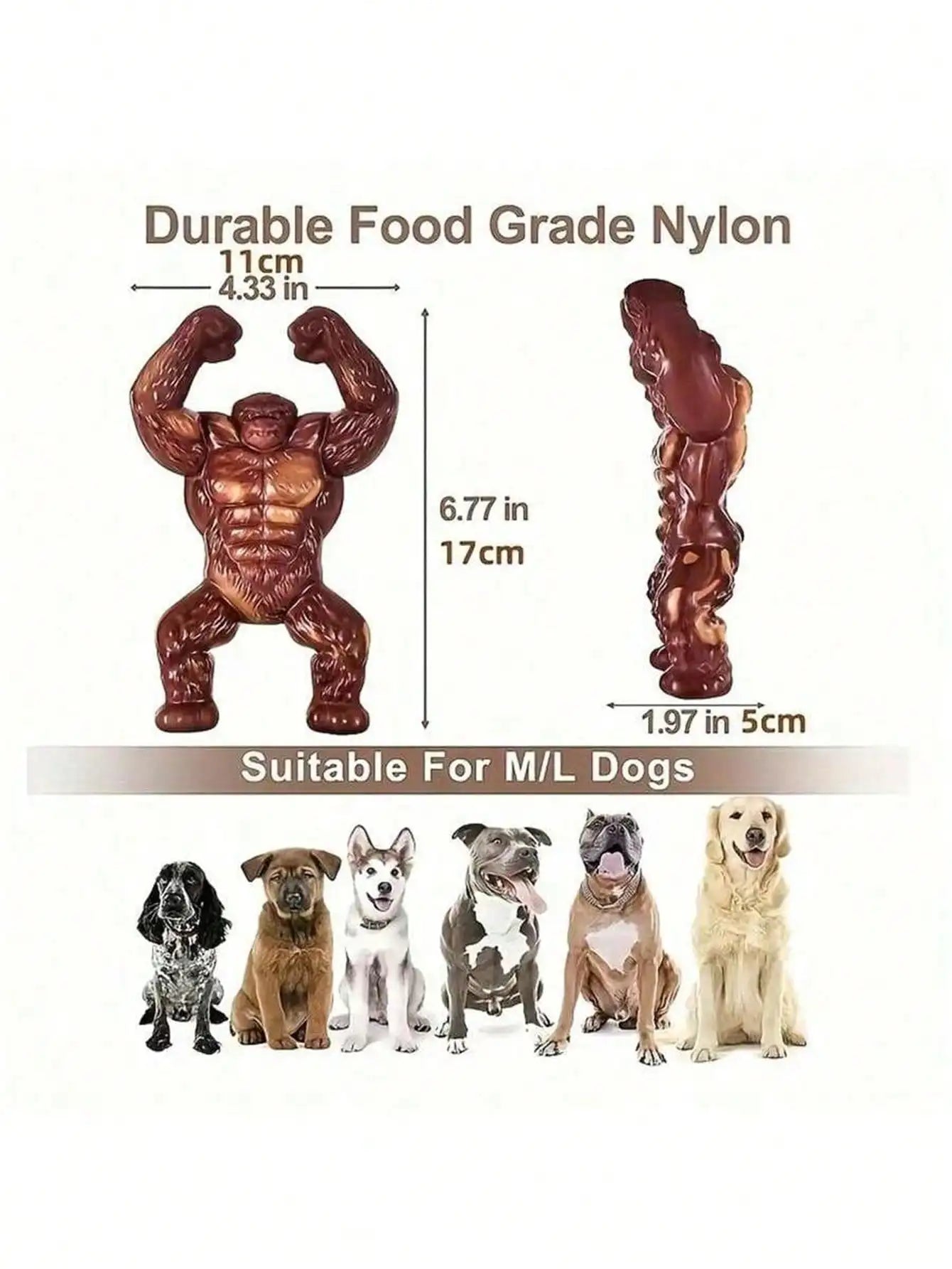 Beef Flavored Dog Toy Designed Specifically Aggressive Chewers Qme