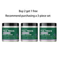 OceAura Tea Trees Lavender Body Scrub Gentle Skin Deep Cleansing Exfoliating Soothing Moisturizing Detoxifying Body Care Scrub Qme 100g x3