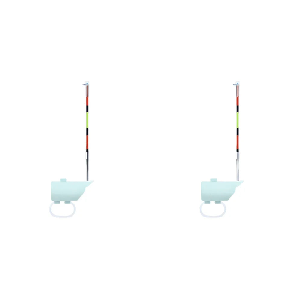 1-3PCS Night Fishing Float Bites Alarm with LED Light & Sound High Sensitivity Rod Tip Detection Bites Alerts Fishing Accessory Qme 2PCS Surround