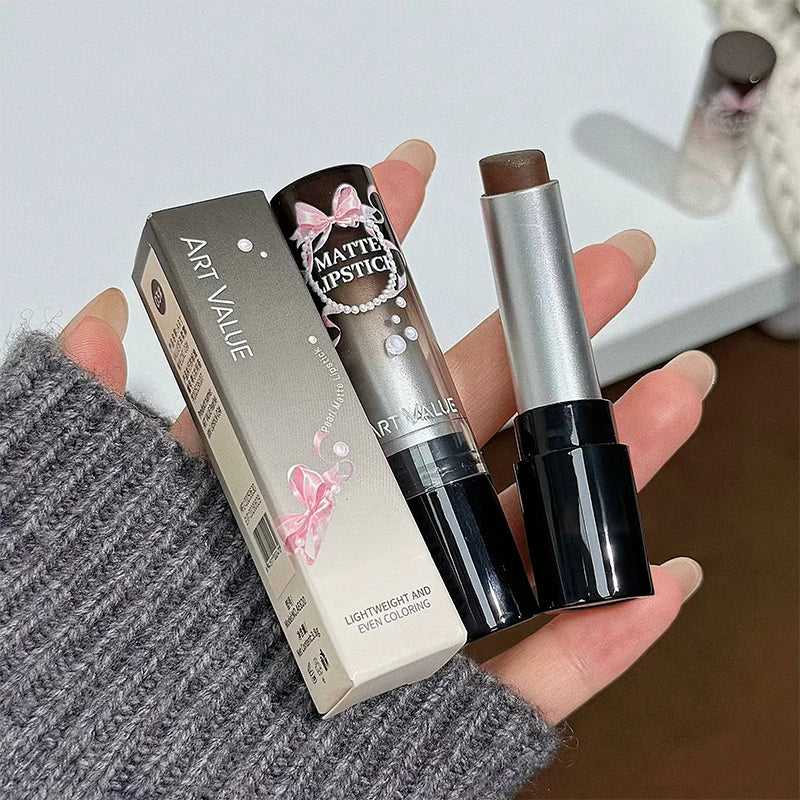 Art Value Matte Velvet Lipstick Long-lasting Pigment Brightening Qme