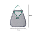 Reusable Storage Bags Kitchen Hanging Mesh Bag Home Fruit And Vegetable Storage Net Bag For Ginger Garlic Potatoes Onions Qme king-size single bag