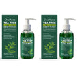 OceAura Tea Tree Body Wash Refreshing Eliminates Odors Dirt Remover Oil Control Deep Cleansing of Skin Care Products Shower Gel Qme 2 X 150ml Boxed Whitening