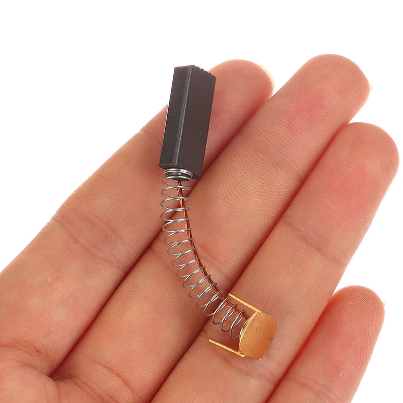 10Pcs 4*8*18mm Motor Carbon Brush Sealing Machine Centrifuge Carbon Brush Electric Tool Accessories Carbon Brush. Qme