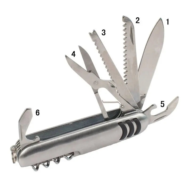 Portable 1 Fold Pocket Knife Carry Around Multifunction Outdoor Qme