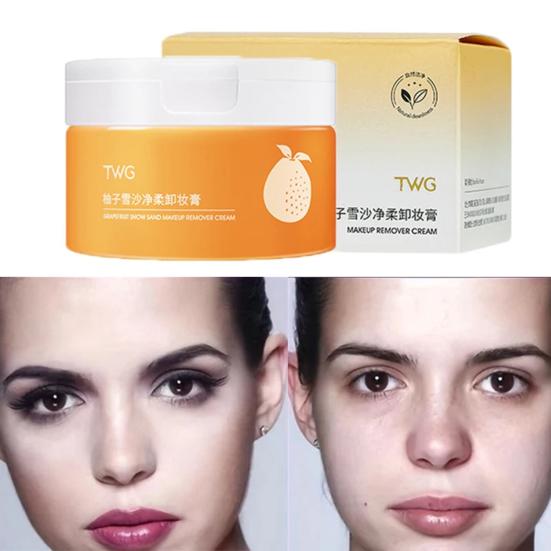 Grapefruit Facial Cleanser Suitable Cleansing Cream Gentle Non Qme 1PCS