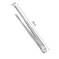 Stainless Steel Barbecue Tongs Kitchen Vegetable Reusable Meat Qme 30cm
