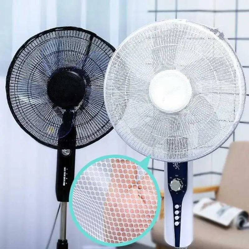 Mesh Fan Cover With Drawstring Fan Dust Cover Safety For Baby Finger Protector Kids Finger Guards Nylon Mesh Nets Summer Home. Qme
