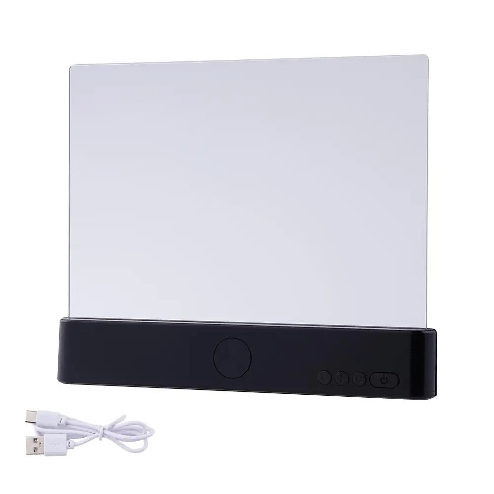 LED Reading Light At Night Bed Flat Book Lights Lovers Illuminator Qme A