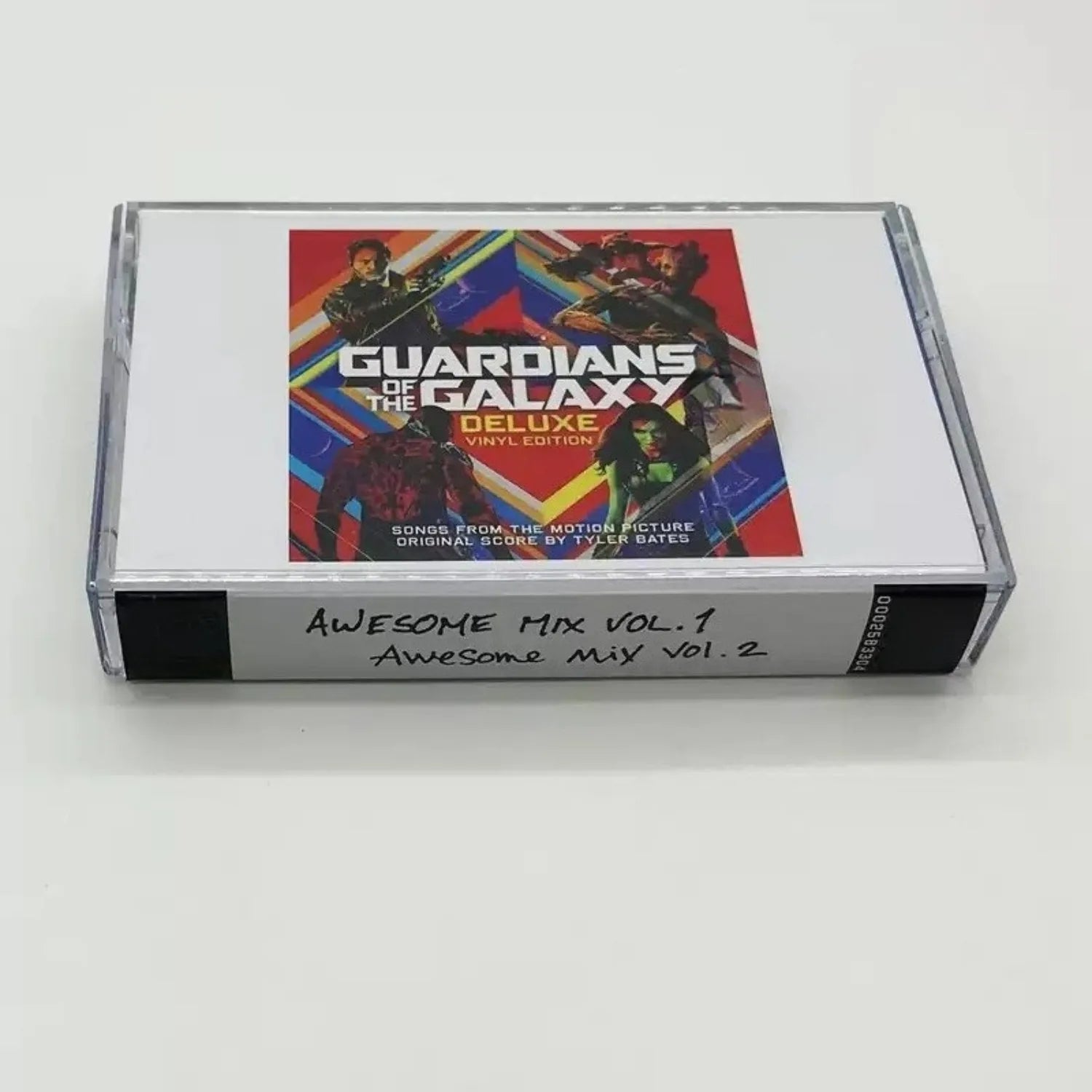 Retro Movie Hits Cassette Tape, Space Adventure Character Cover, High-Fidelity Analog Audio Media for Fans & Home Decor Qme