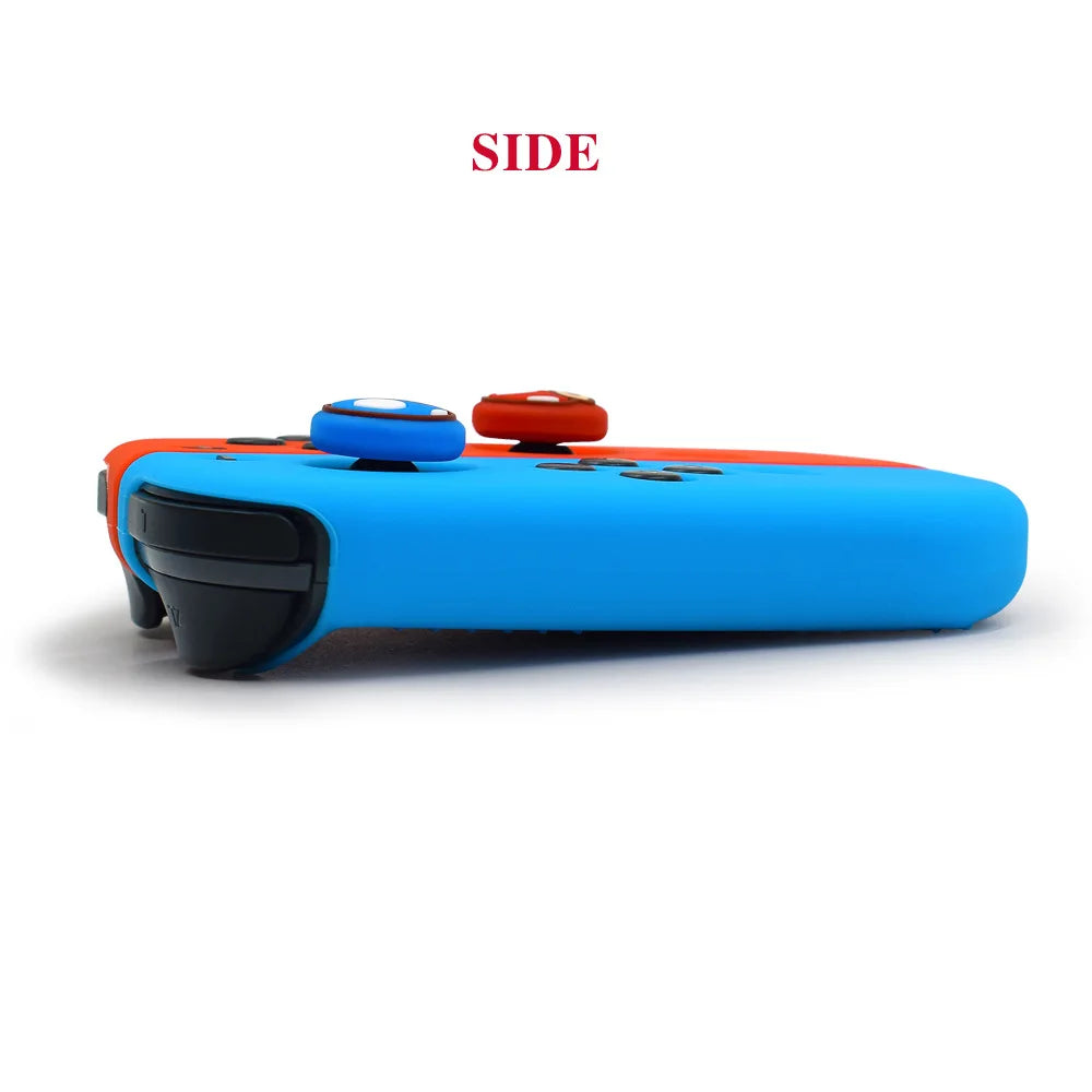 Switch JoyCon Case Silicone Protective Case Compatible Switch/Switch OLED JoyCon Controller Drop Protection Holder Case Qme