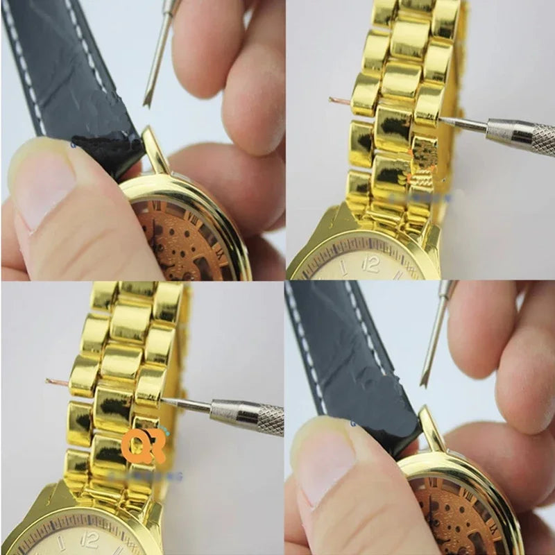 1-5pcs Watch Band Repair Tool Stainless Steel Bracelet Watchband Adjusted Strap Replace Spring Bar Connecting Pin Remover Tool Qme