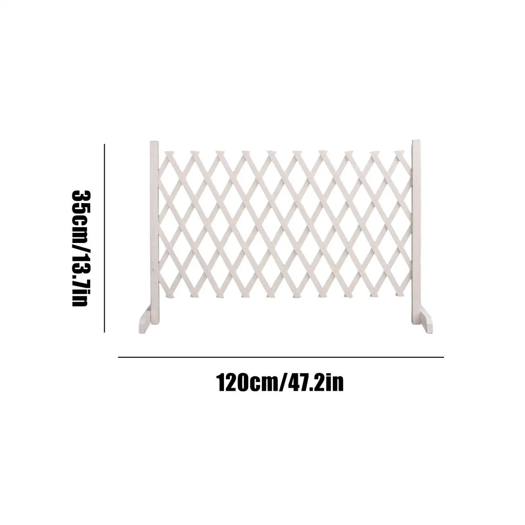 Retractable Dog Gate No-drill Wooden Fence Pet Cat Doorway Garage Qme