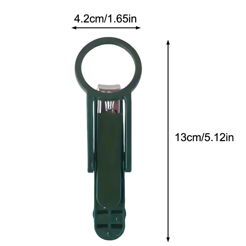 Unique Nail Clippers Precision Magnifying Glass Anti-splash Feature Qme