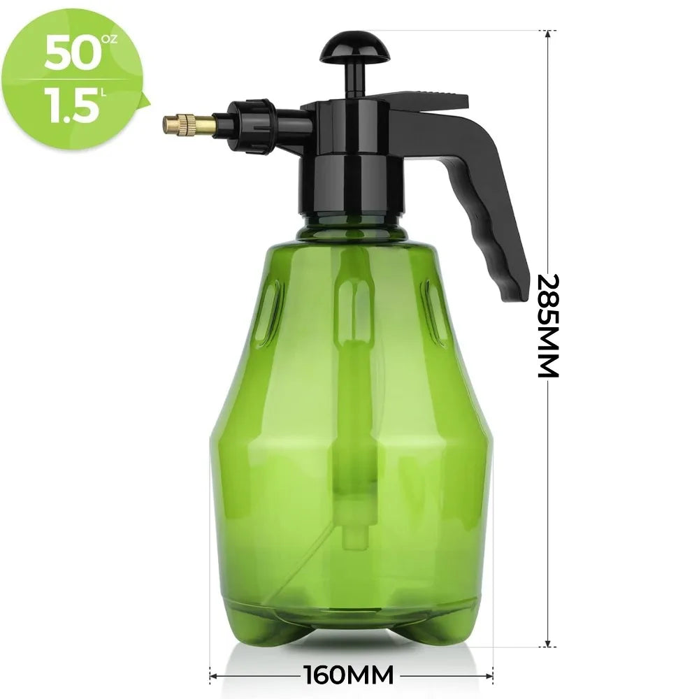 1.5L Garden Watering Pressure Sprayer Bottle Horticultural Plant planting Watering Tool Household Watering High-Pressure Sprayer Qme