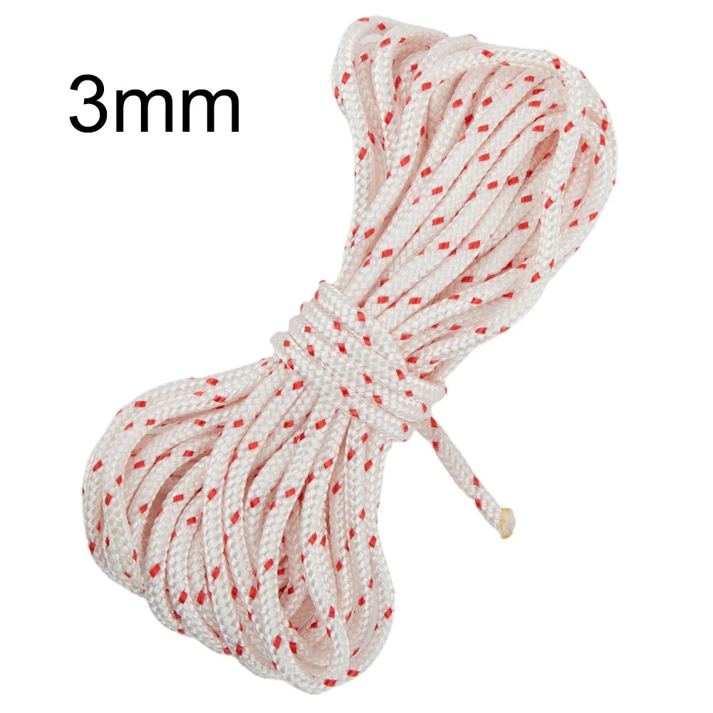 5 M Pull Cord Starter Rope Ropes Lawn Mower Chainsaw Construction Qme 3mm