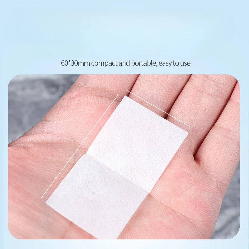 Disposable disinfection car interior cleaning wound treatment essential for home, 75% alcohol disinfection cotton paper Qme