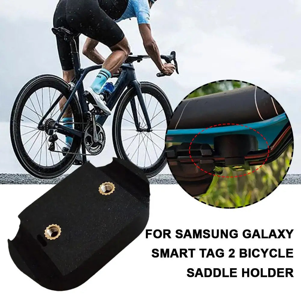 for Samsung Galaxy Smart Tag 2 Bicycle Saddle Holder New High Quality Black 3D Printing Accessories Qme