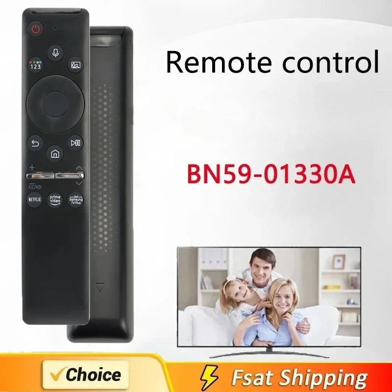 BN59-01330A BN59-01329A Replacement Voice Remote Control for Samsung TV LED QLED UHD SUHD HDR LCD HDTV 4K 8K 3D Curved Smart TVs Qme