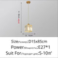 Modern Pendant Light Indoor K9 Led E27 Crystal Chandelier Luxury Ceiling Lamp Bedroom Living Room Dining Room Lustre Fixture Qme square golden