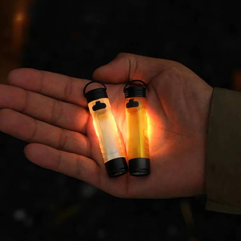 Clip-on Rechargeable Lamp Ideal Night Time Outdoor Sports Activities Qme