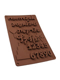 1Pc 3D Hebrew Letters Arabic Numbers DIY Silicone Chocolate Mold For Baking Cake Bakeware Mould Decorating Tools Qme 1pc