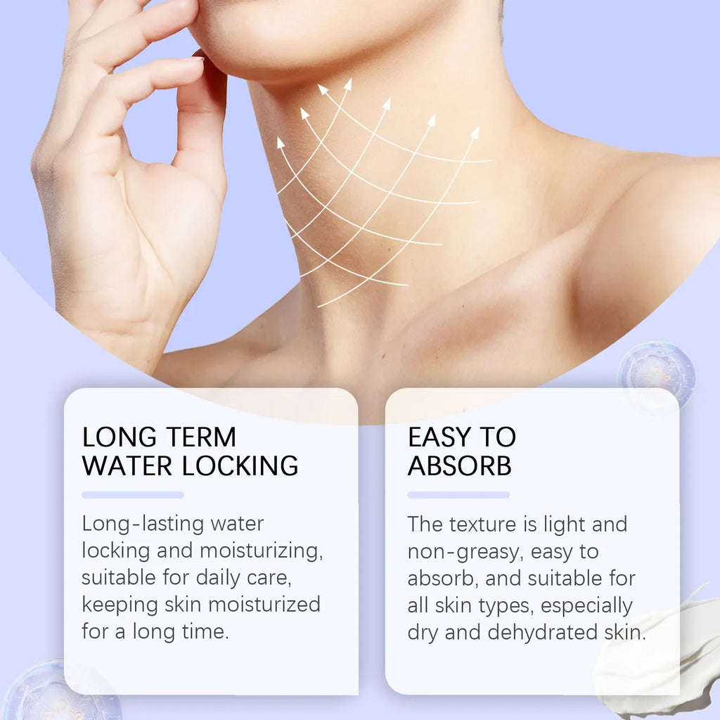Tighten Lift Neck Cream Firming Reduce Fine Lines Brightening Nourish Smoothing Lasting Moisturize Neck Rejuvenation Care Lotion Qme