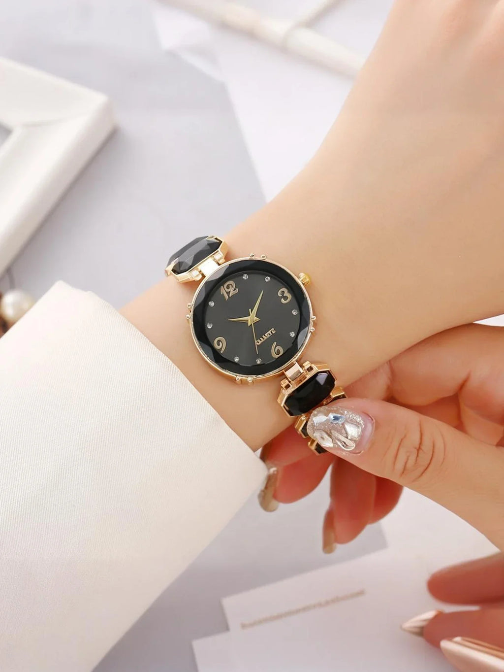 1-piece Women's Watch Fashion Watch Women's Versatile High end Women's Watch Women's Watch Qme